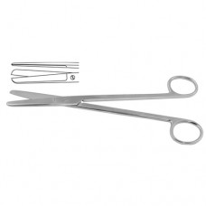 Sims Gynecological Scissor Straight Stainless Steel, 23 cm - 9"